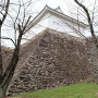 多門櫓と本丸高石垣