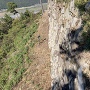 八幡山城・西の丸の石垣