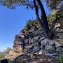 八幡山城・西の丸石垣