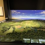 秋田城跡歴史資料館に展示されている奈良時代の秋田城復元模型