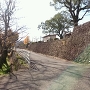 旭が岡公園東面の石垣