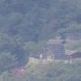 葛尾城から撮影した荒砥城