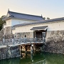 銅門と住吉橋（馬屋曲輪から）
