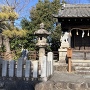 秋葉神社と城址碑