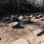 佐倉城の礎石