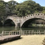 諫早城　移築され再建された眼鏡橋