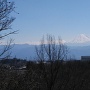 大手門跡から見る富士山