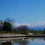 剣岳と南側水堀