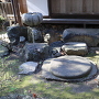 庭の石（台）