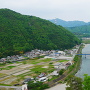 展望台北側からの長良川