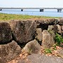 本丸石垣と近江大橋