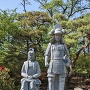 真田信之と小松姫の像