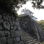 吉田城・本丸への石段