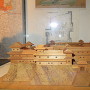 久留米城の模型（有馬記念館内展示）