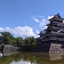 夏の日の松本城
