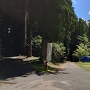 寺脇城見学者の駐車場