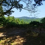 直江山城守屋敷跡の曲輪からの眺望