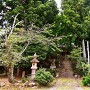 白山神社（城跡入口）