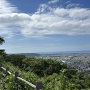お城山から瀬波温泉方面の眺望