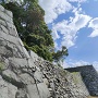 石垣(西櫓,小天守,天守)