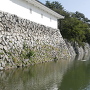 東側水堀と石垣