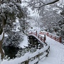 真冬の高岡城