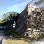 桜城二の丸平櫓台（北西から）