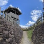 二の郭門から櫓への城景