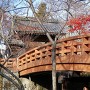 高遠城 桜雲橋と問屋門