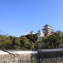 姫路城　「い」の門手前の撮影スポットにて