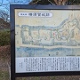 説明板(遠州横須賀城図）