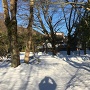 雪の陣屋跡