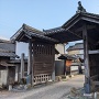 松山西口関門(黒門)の内側