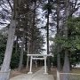 城跡の米ヶ崎意富比神社