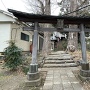 湯殿神社と鳥居