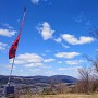 南副郭風景と生駒山方面の眺め