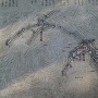 檜沢城と檜沢古館の縄張り図