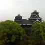遠巻きの熊本城