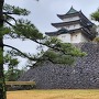 富士見櫓と石垣(南東よりから)