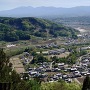 展望台から臨む龍岡城