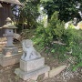 金杉神明社の土塁