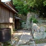 妙見神社後方の石垣