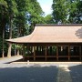 大塩城 大塩八幡宮拝殿（重要文化財）