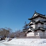 雪と天守