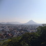 月見櫓跡から讃岐富士
