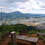 行司ヶ岳城 南三里山からの眺望（西方向）