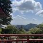 御岳神社本殿前からの眺望