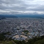 山頂から鳥取の町