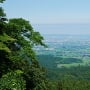 登山道途中からの眺望