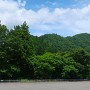 広瀬城 遠景（道の駅より）